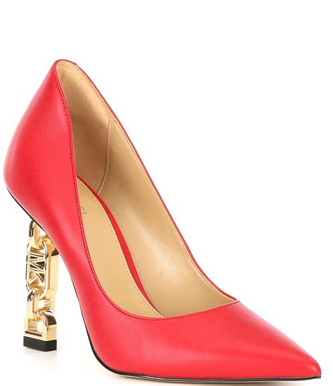 michael kors high heels grau|michael kors pumps.